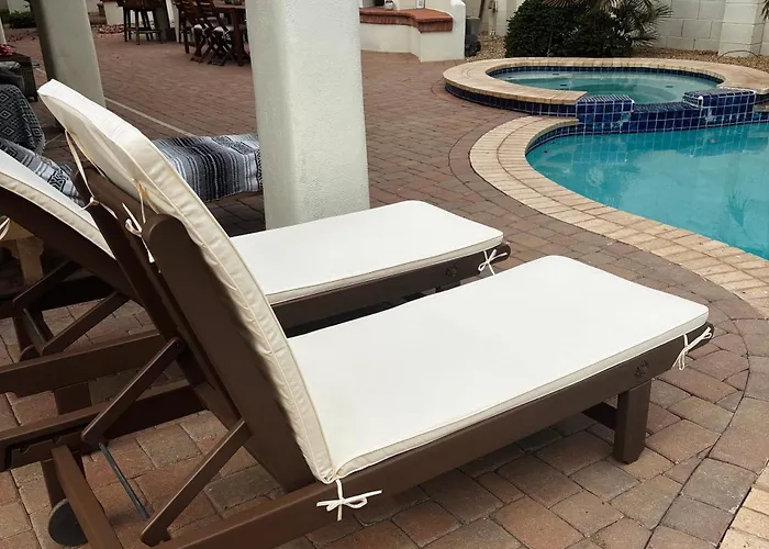 Сasa de vacaciones Beautiful Private Casita/guesthouse W/ Kitchen, Access To Pool/spa *